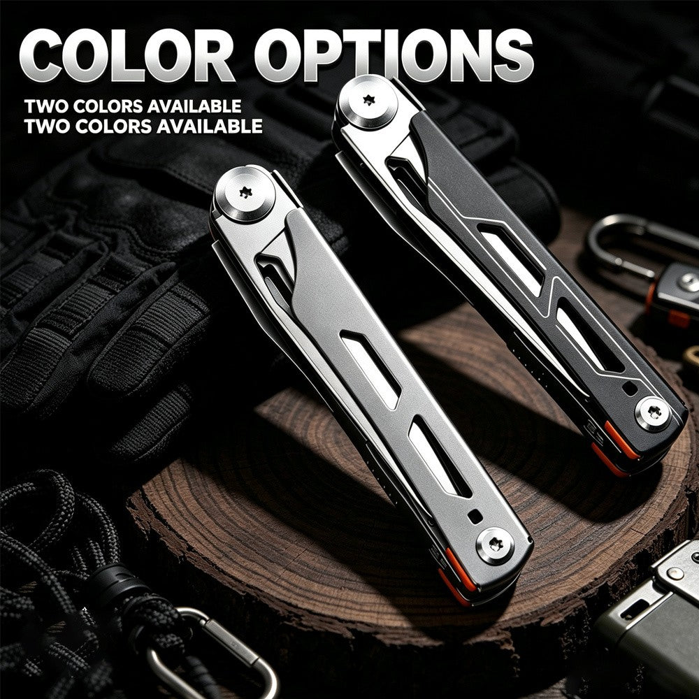 11-in-1 Multi-Function Stainless Steel Camping Multi-Tool Pocket Knife