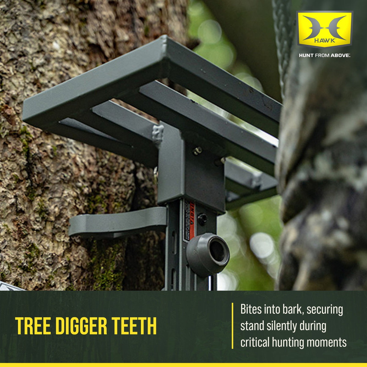 Hawk Helium Small Tree Stand Platform - Lightweight Hunting Gear 10x6"