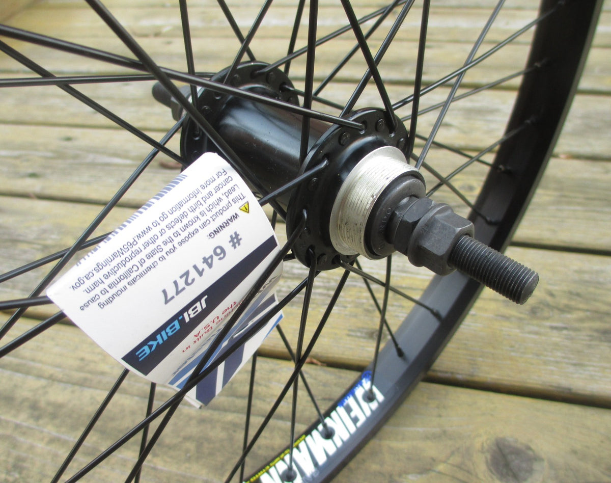 20-inch BMX Wheel Set with Double Walled Rims - Front & Flip Flop Rear