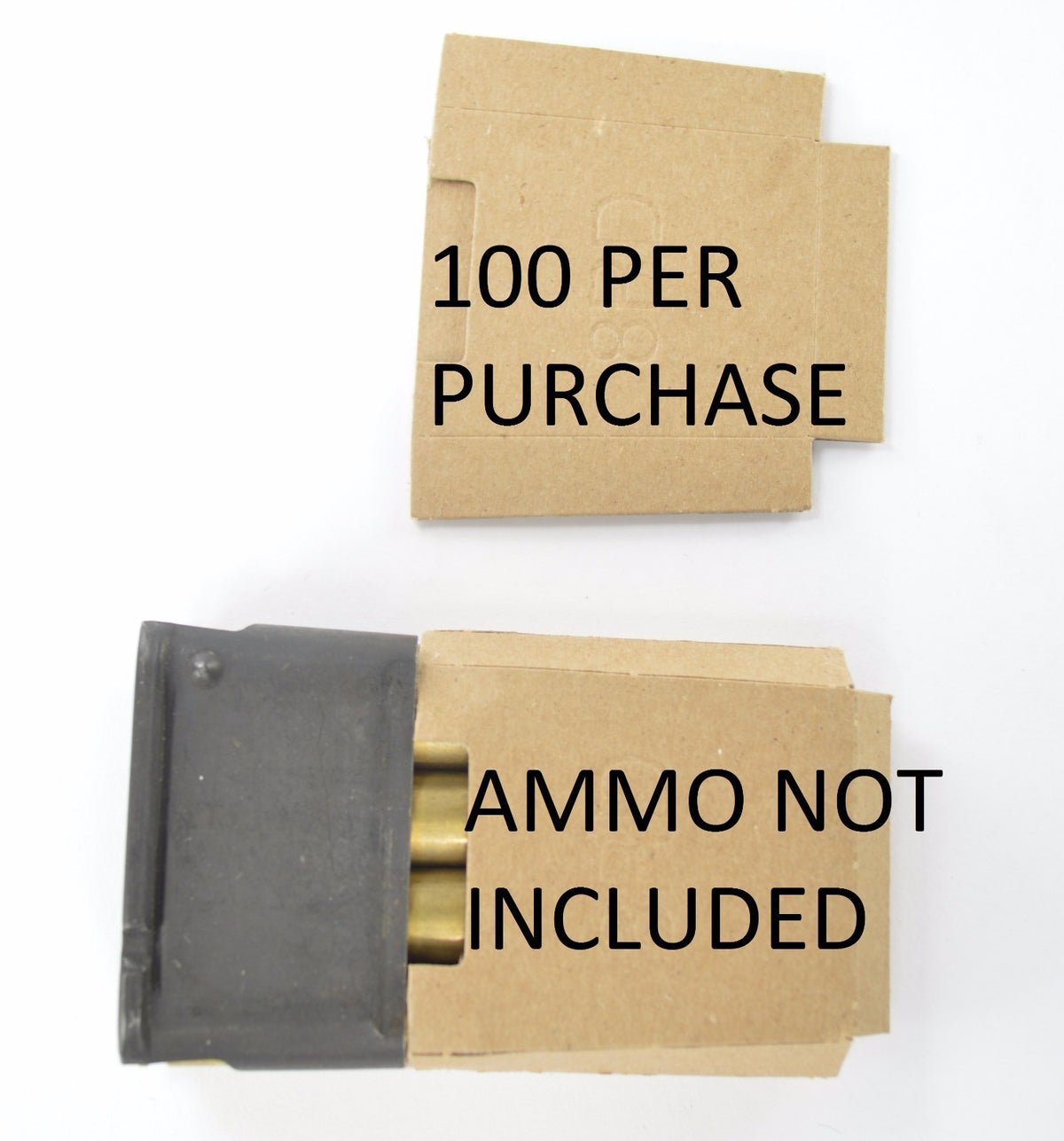 M1 Garand 8-Round Enbloc Clip Cardboard Inserts for Silencers
