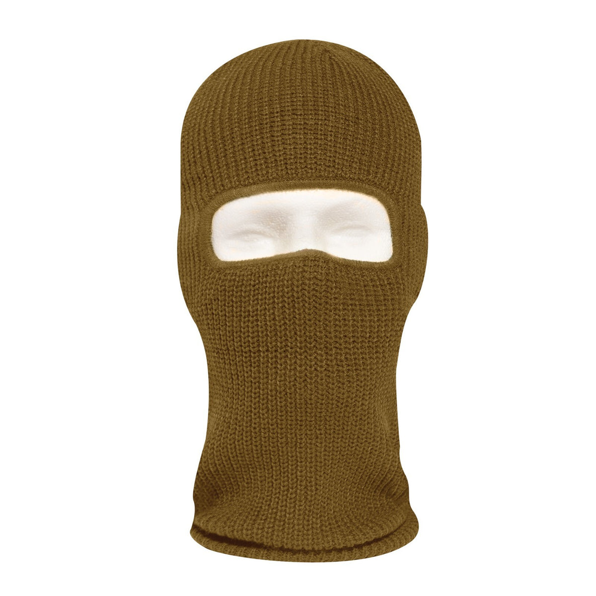 Winter Knit Face Mask with Single Hole for Ski Snowboarding Cold Weather