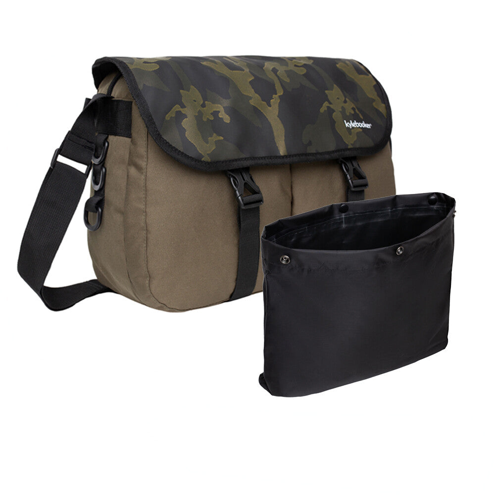 Fly Fishing Tackle Bag with Removable Waterproof Pouch for Outdoor Anglers