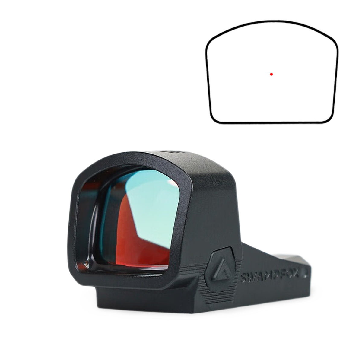 30mm Red Green Dot Sight with Multi-Reticle for RMR Footprint - Swampfox Justice II