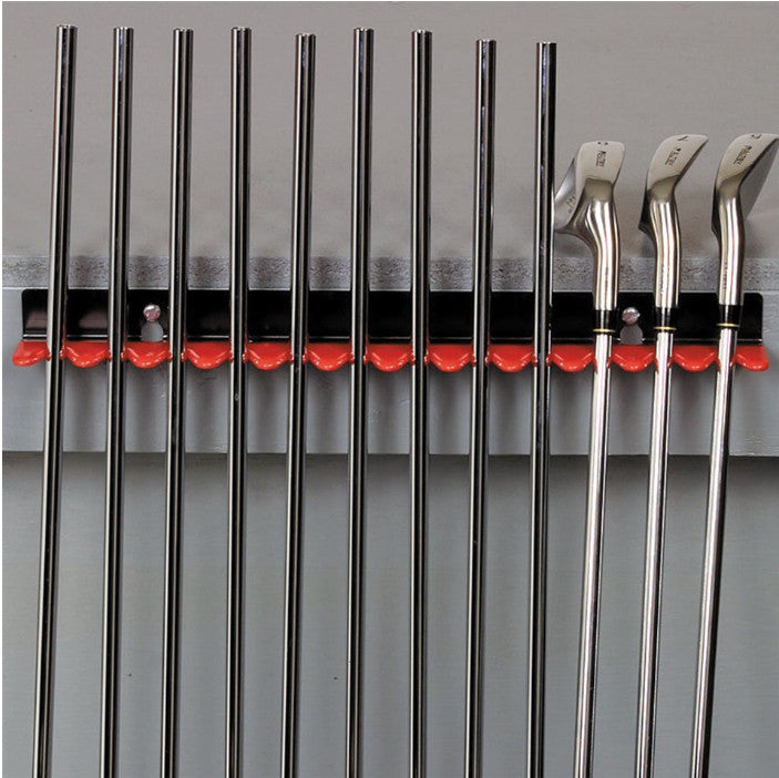 Golf Club Shaft Holder Bench Mount Drying Rack - 12 or 22 Shaft Capacity