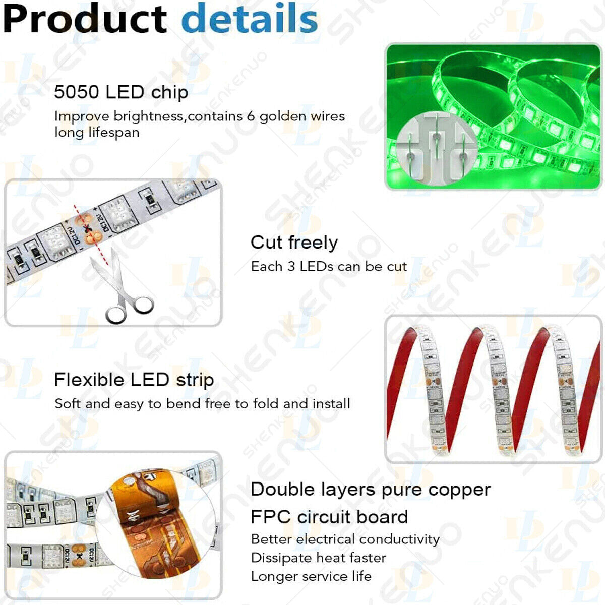 Bright Underwater Fishing Light 15000 Lumens Green LED for Boat Night Fishing