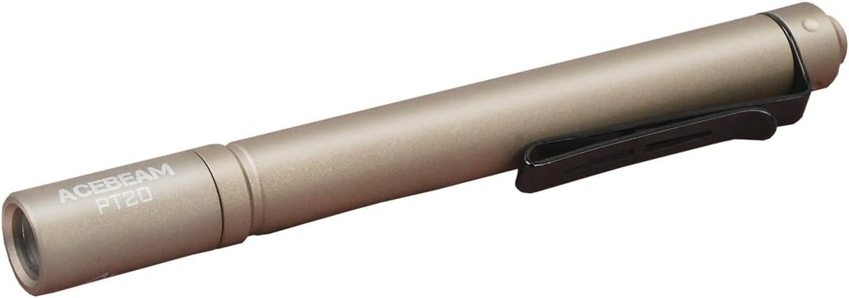 Rechargeable LED Pen Flashlight 500 Lumens Compact EDC Torch for Camping, Emergency