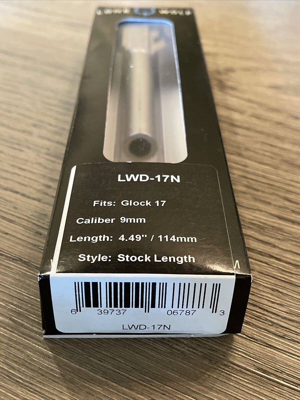 9MM Pistol Barrel 4.49 Inch Matte Stainless Steel for 17 Gen 1-4