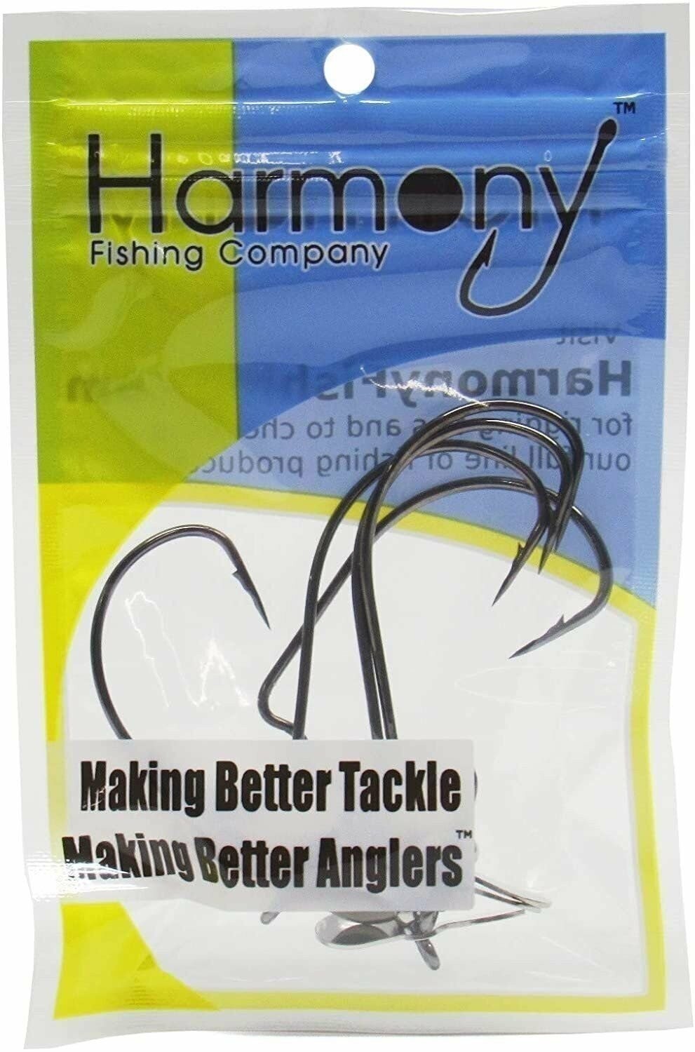 Fishing Hooks with Built-In Propeller for Topwater Toad & Frog Baits - 5 Pack