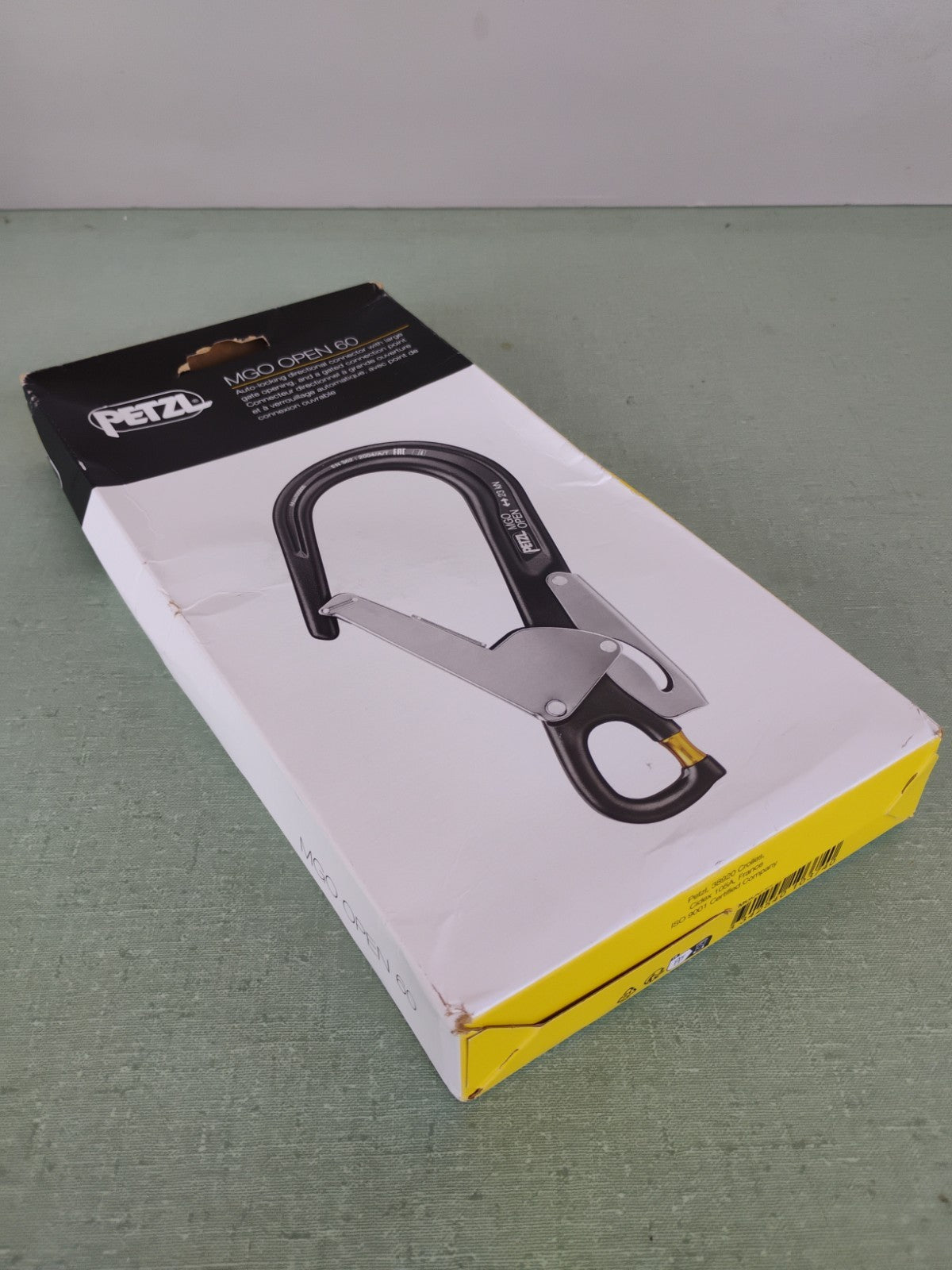 Auto-Locking Scaffold Hook Connector 60mm Open Gated Safety Carabiner