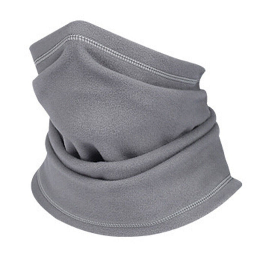 Winter Neck Gaiter Face Mask - Windproof Fleece Scarf for Cold Weather