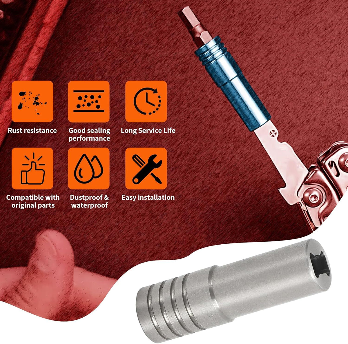 Multitool Screwdriver Extension Adapter for Leatherman T2 T4 K2 K4 P2 P4