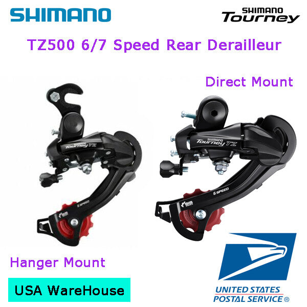 Shimano 6/7 Speed Rear Derailleur MTB Hanger Mount & Direct Mount Options