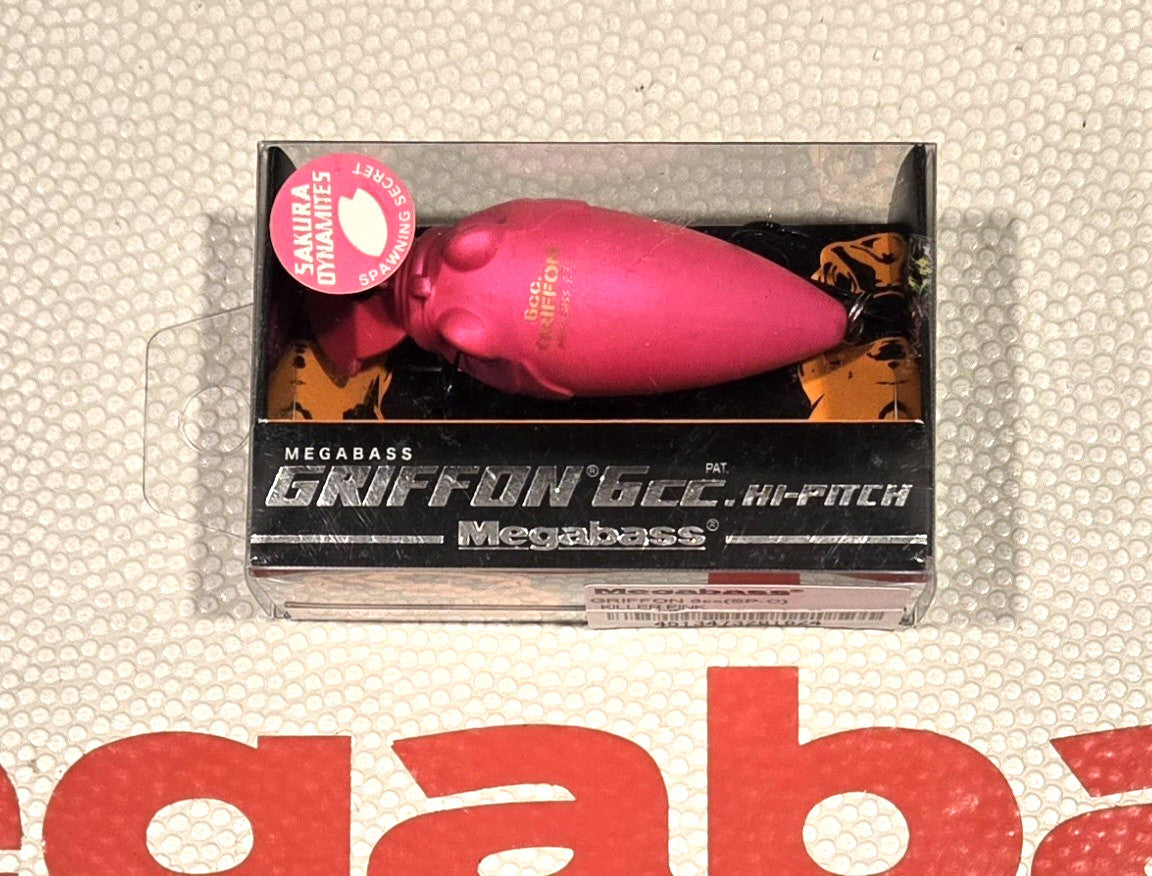 Megabass Griffon 6cc High Pitch Fishing Lure - Killer Pink SP-C Limited Edition