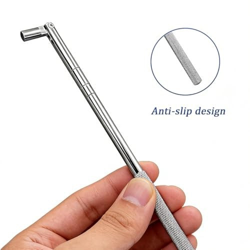 Automotive Tire Valve Core Tool - No Scratch Tire Stem Remover & Installer