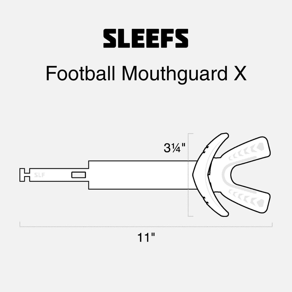 Football Mouthguard with Strap - Impact Protection for Contact Sports