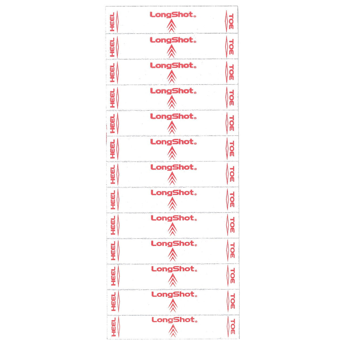 Golf Lie Angle Impact Labels for Club Fitting and Practice - USA Made