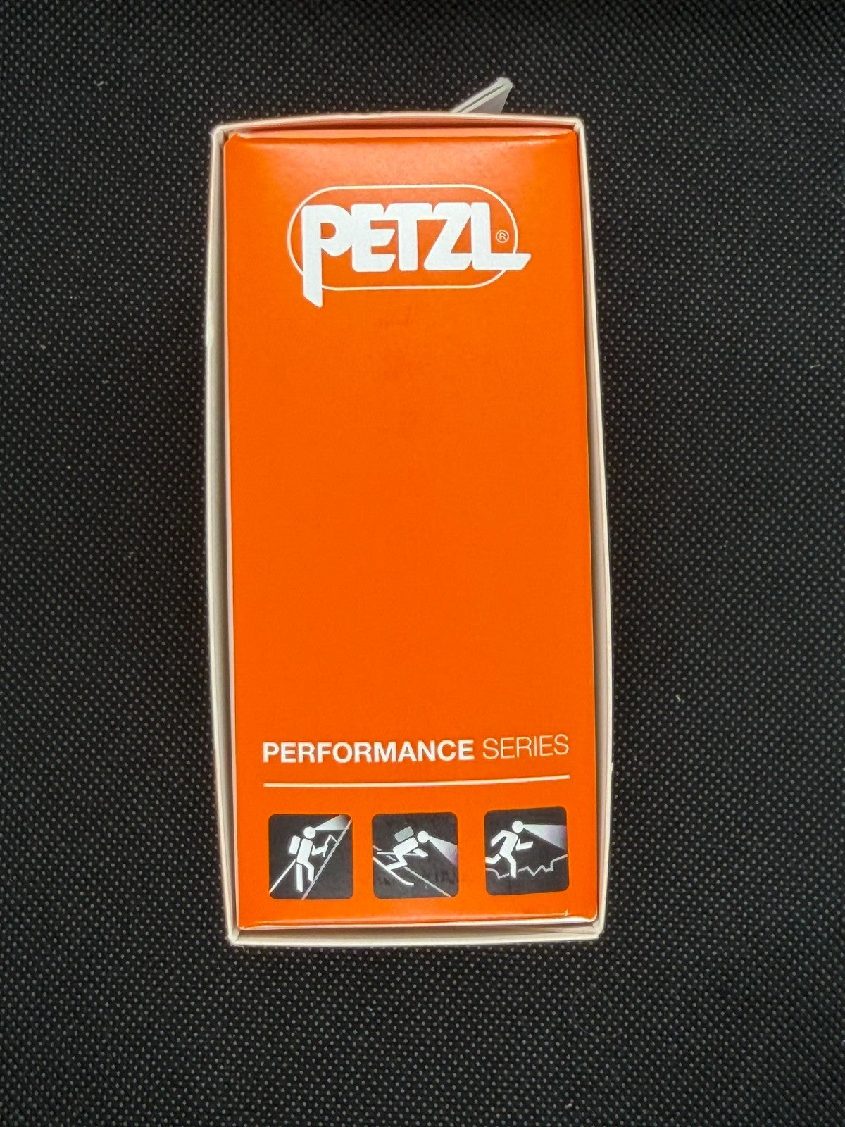 Petzl Swift RL 1200 Lumens Headlamp - Rechargeable, Waterproof, Black/Orange
