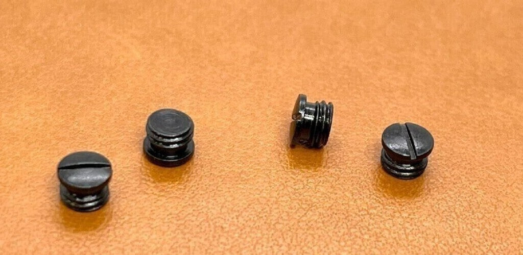 4 Pack Winchester Model 70 & Remington 700 Receiver Filler Screws Blue