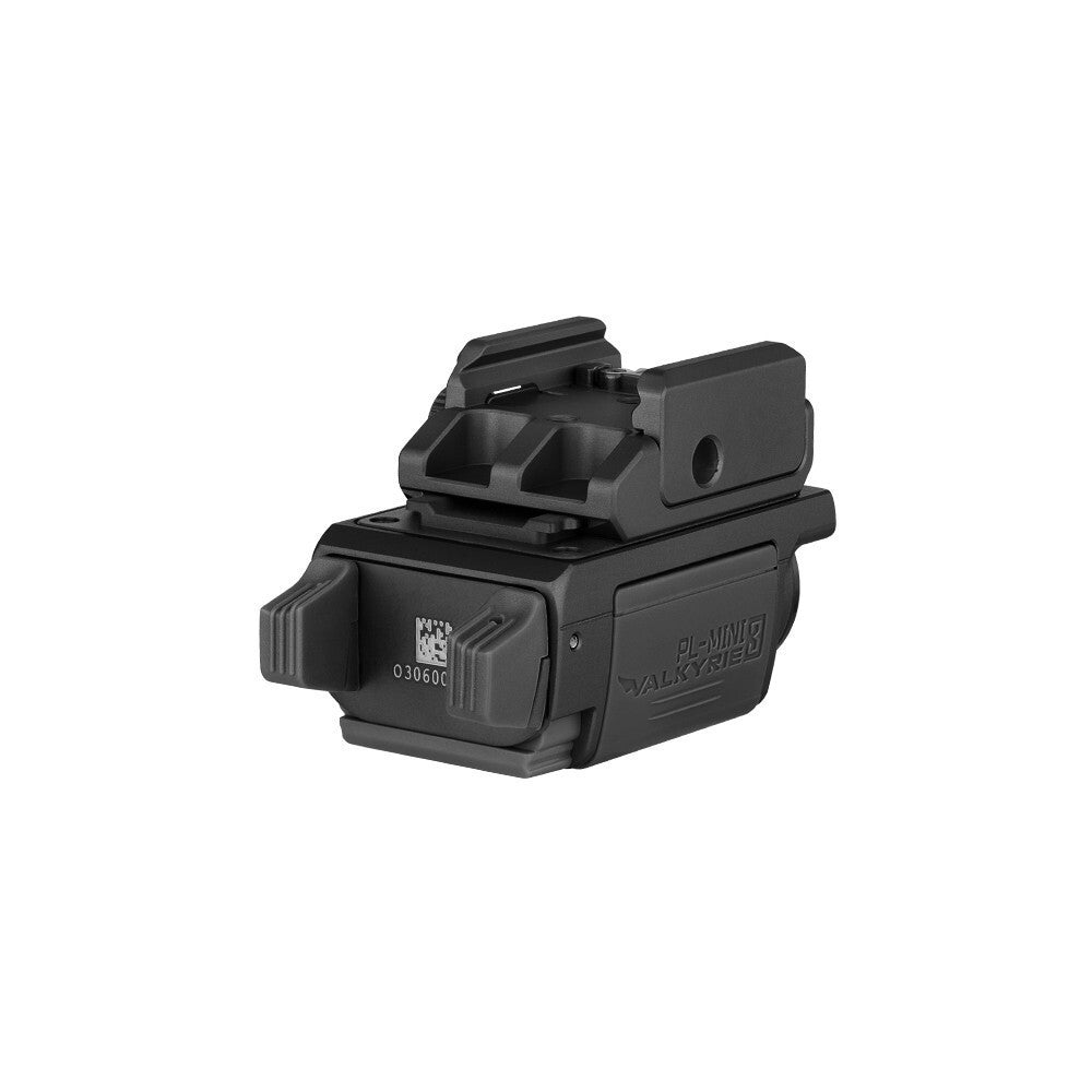 Rechargeable LED Flashlight with Mount for Rifles and Micro-Compact Guns