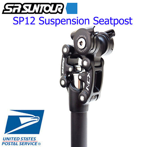 Suspension Seatpost MTB Road Bicycle Seatpost 27.2-31.6mm 350mm/400mm Travel