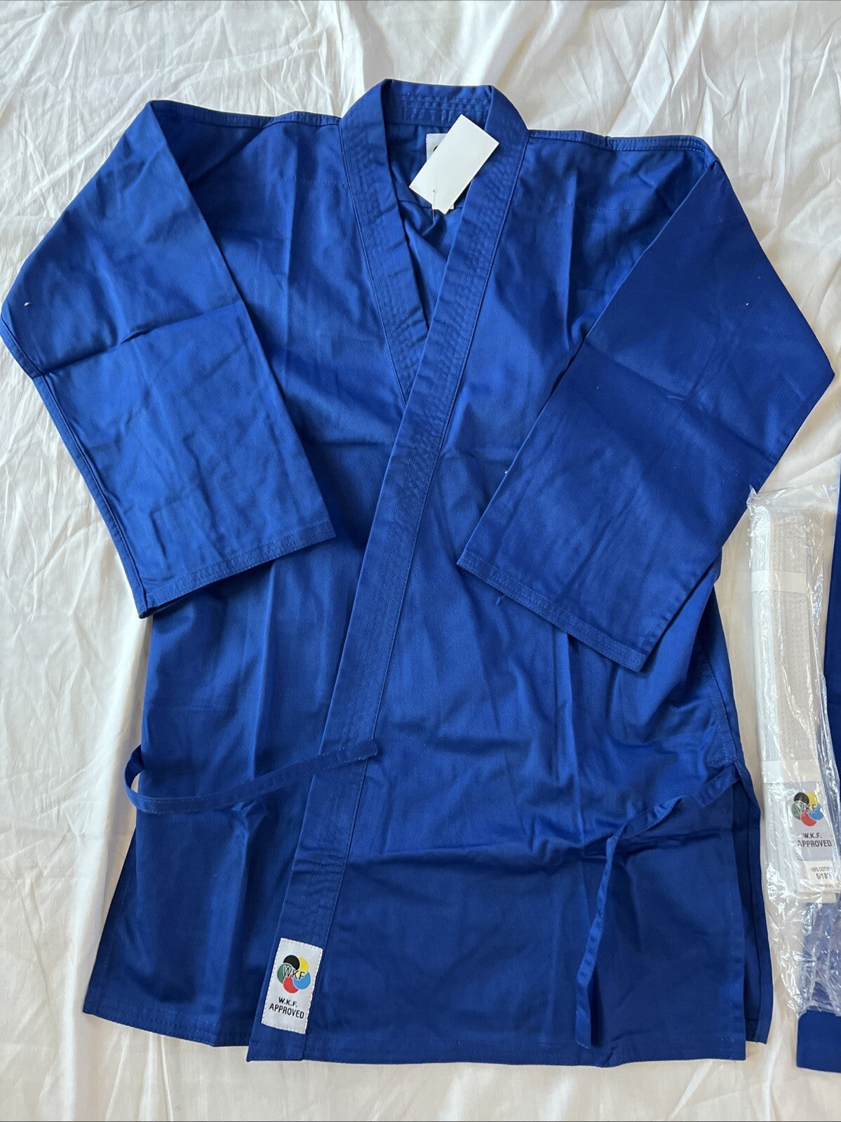 Kids Karate Uniform Lightweight Gi with Belt - Suitable for Training & Competition