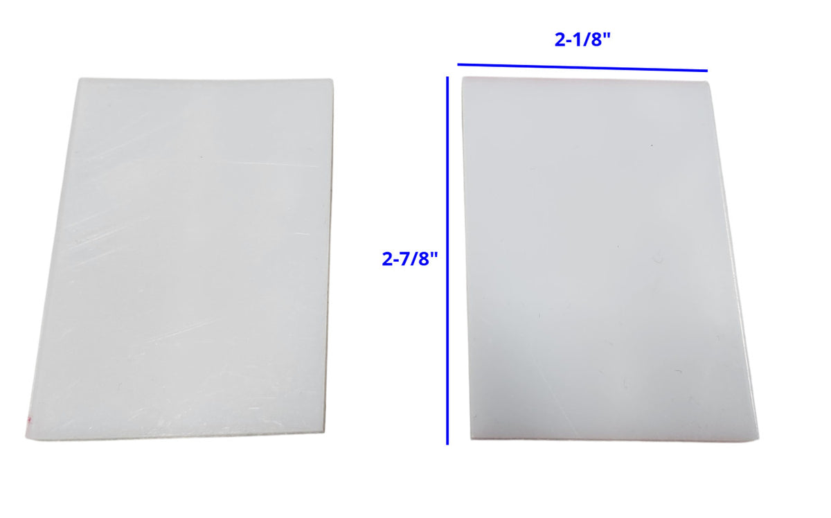 Trailer Cam Bar Spacer Blocks 2 Pack for Water Tight Seal & Door Protection