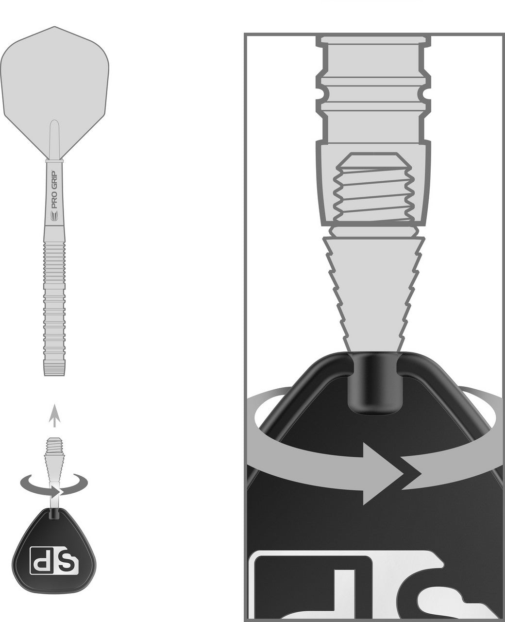 Target Titanium Nano SP Conversion Point for Dart Tips