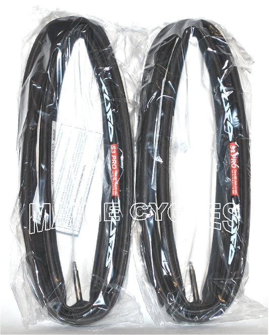 Tufo S3 Pro Tubular Race Bike Tires - 700 x 21 All Black, Pair