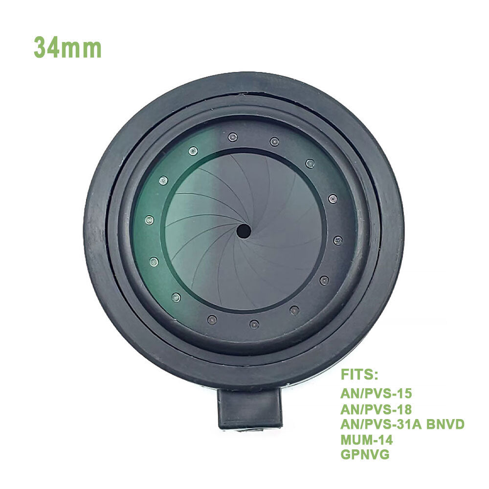 Adjustable Lens Cap for Night Vision Goggles PVS14 PVS31 Protective Cover