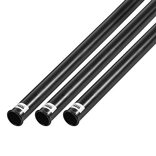 Golf Club Protection Tube - Black Plastic Shaft Cover for Golf Bag