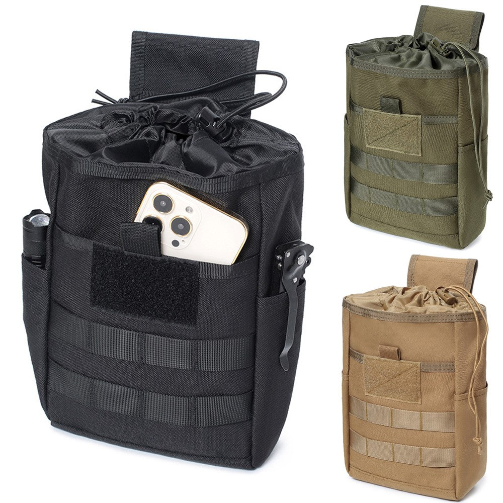 Tactical Molle Dump Pouch for Belt, Vest & Backpack - Water-Resistant Utility Storage