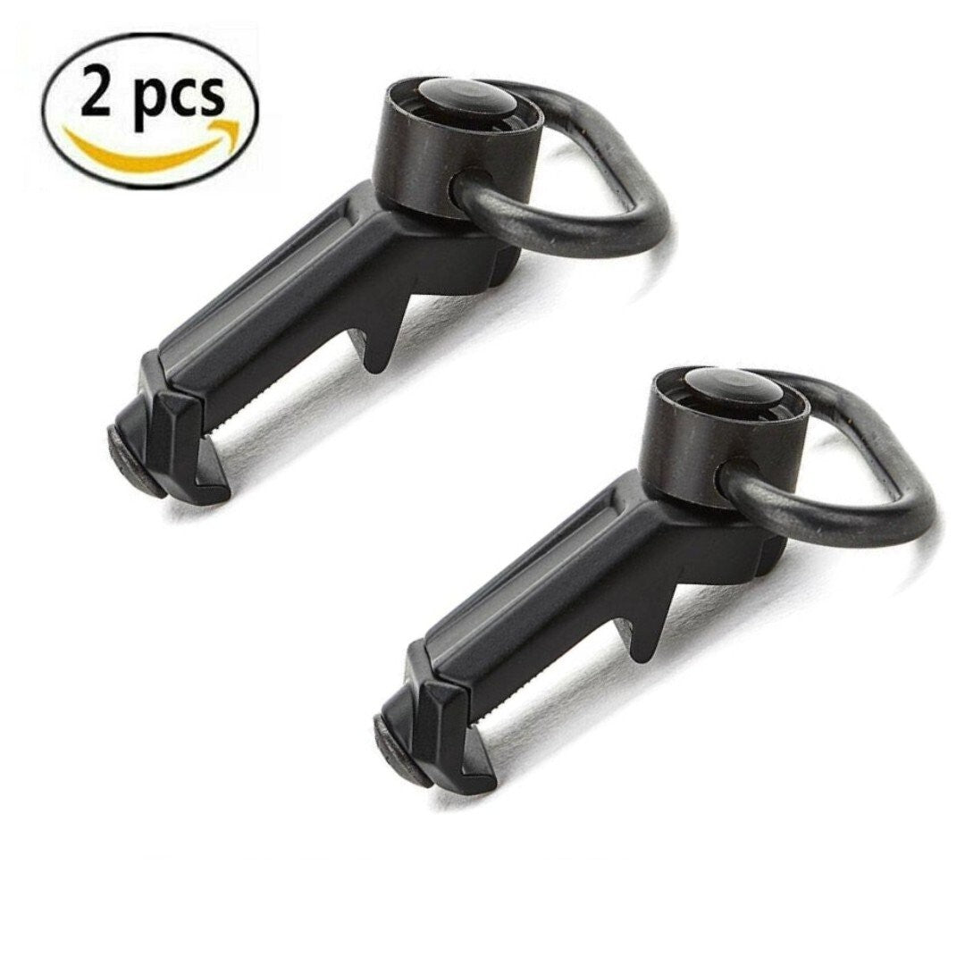 2 Point Rifle Sling with Quick-Detach QD Swivels & Mounts