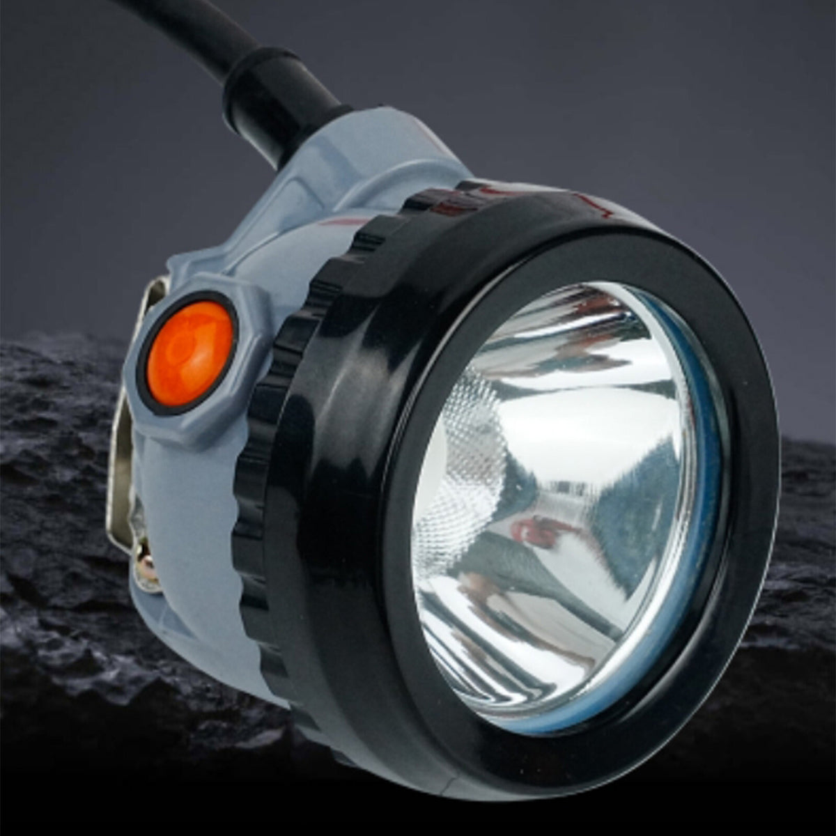 Rechargeable LED Mining Headlamp with Waterproof Safety Headlight for Hunting and Camping