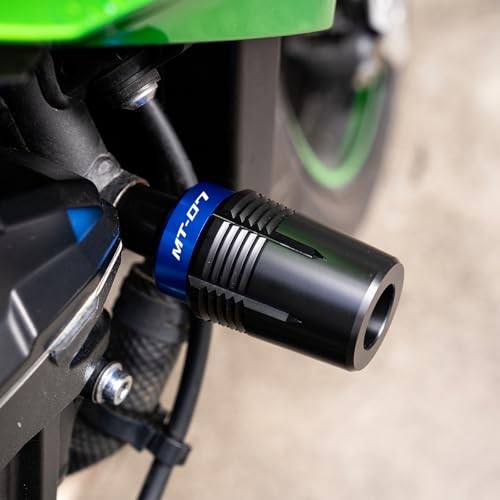 Motorcycle Frame Sliders Crash Protectors for Yamaha MT-07 FZ07 Tracer 2014-2026 Black