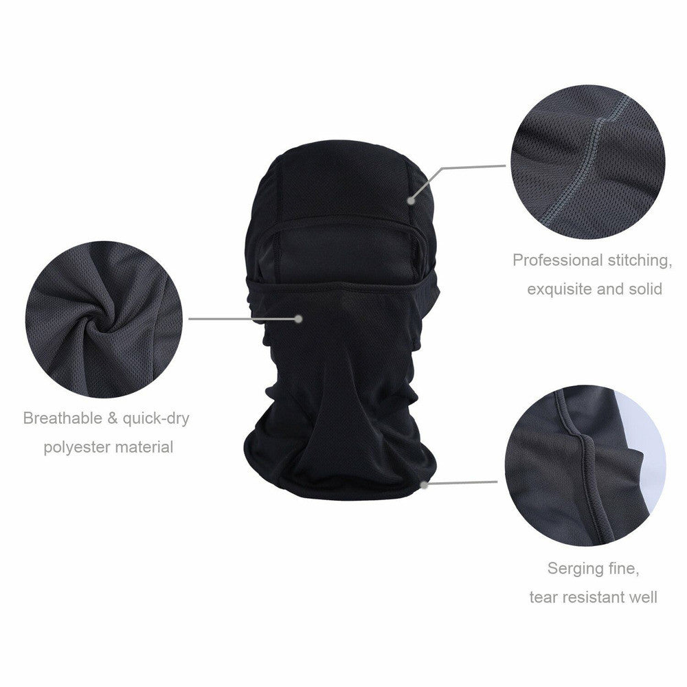 Tactical Balaclava Face Mask UV Sun Protection for Cycling Ski Motorcycle