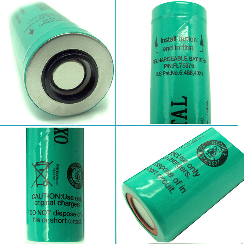 Rechargeable Ni-MH Battery for Streamlight Stinger Flashlight 75375 75175