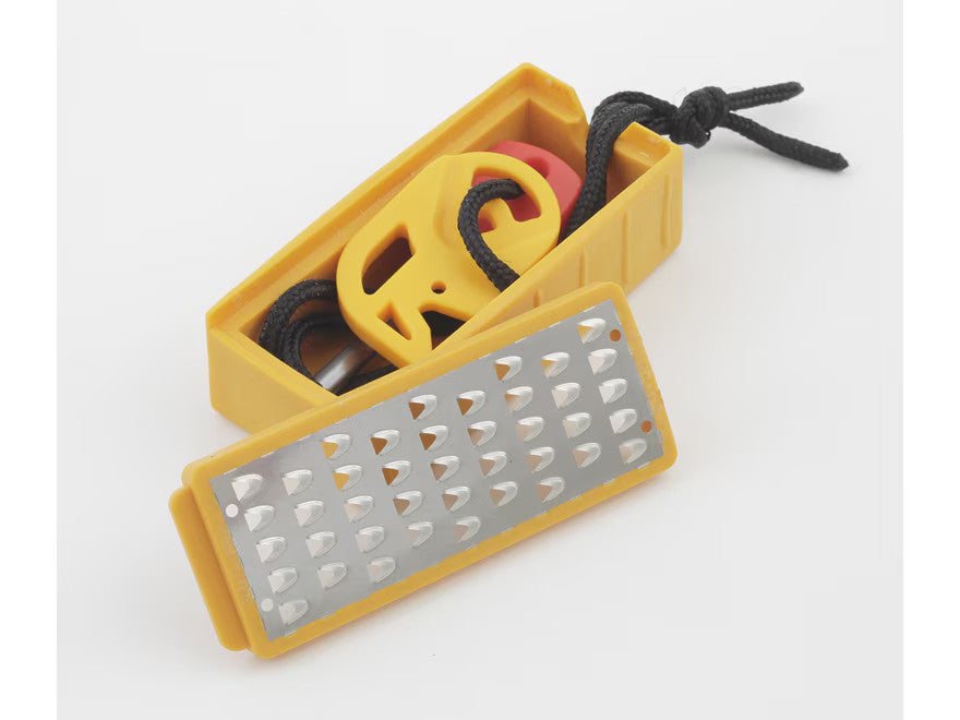 Fire Starter Kit with Tinder Maker - Compact Outdoor Survival Tool