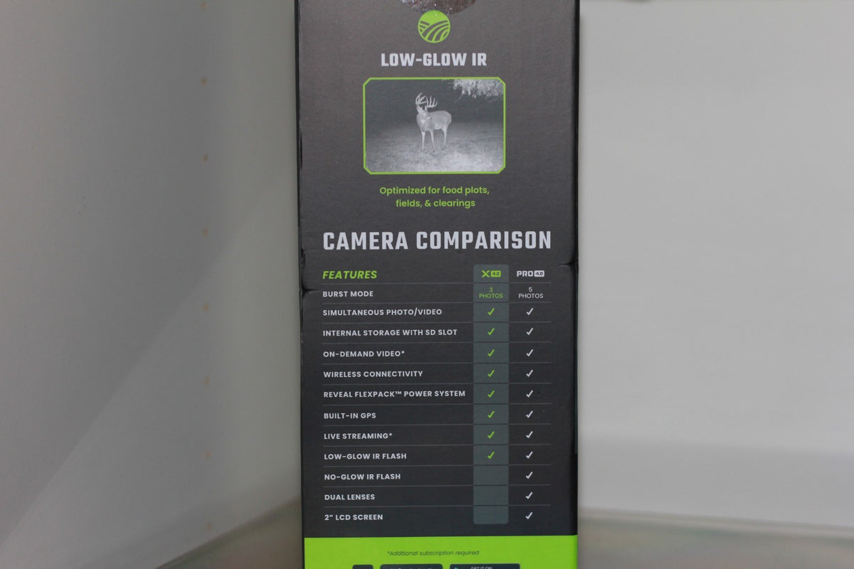 Trail Camera Night Vision Cellular Trail Camera - Reveal X 4.0