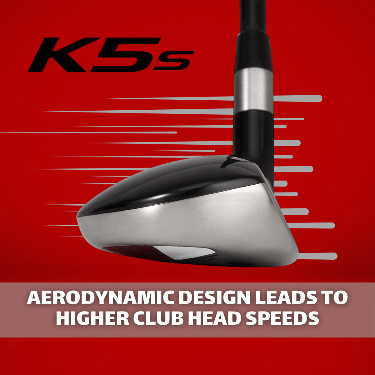 Senior Men's 52° Golf Wedge - Majek Hybrid Wedge with Graphite Shaft