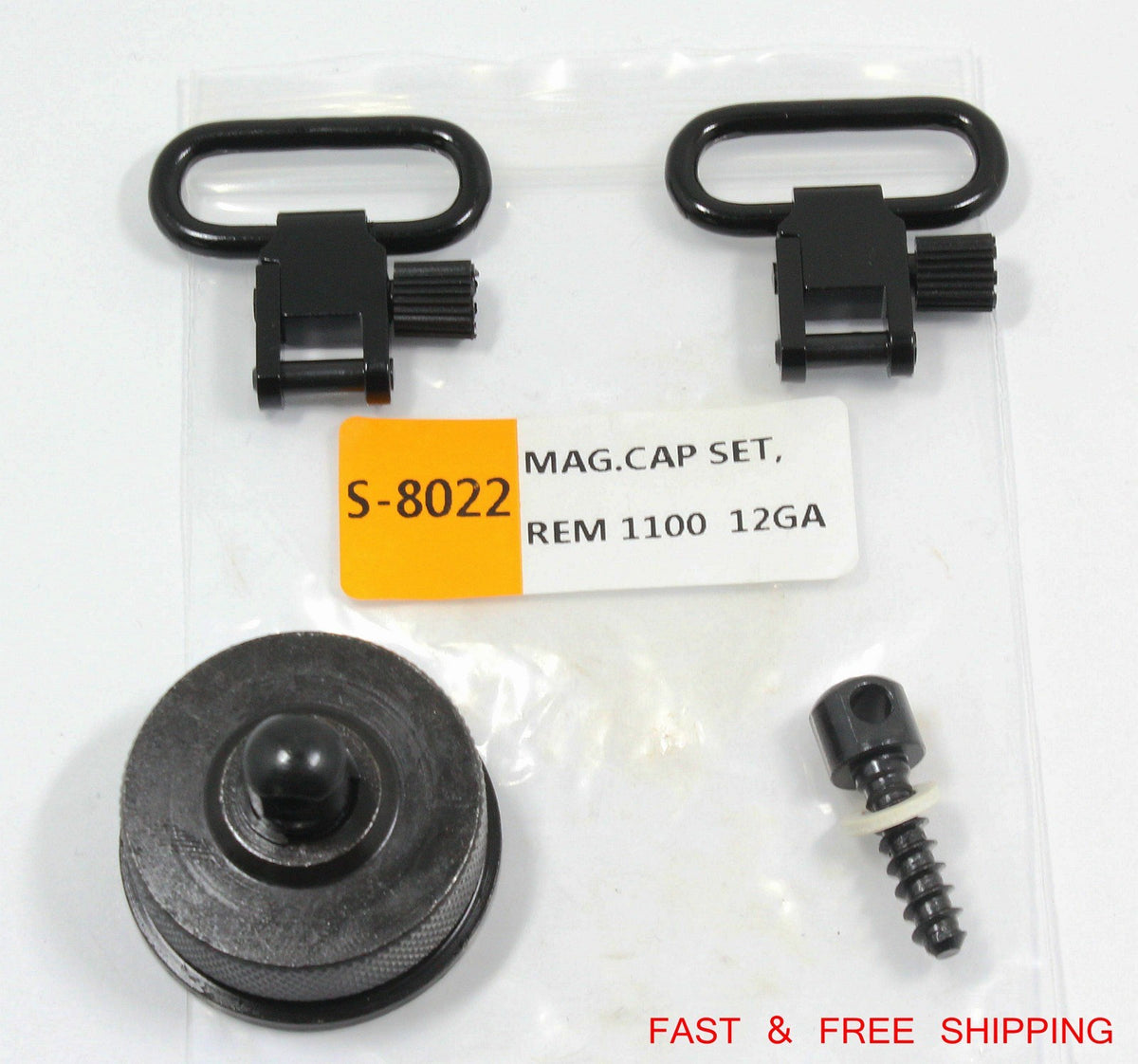 Remington 1100 Shotgun Sling Mount Kit with Magazine Cap & Swivels 12 Gauge