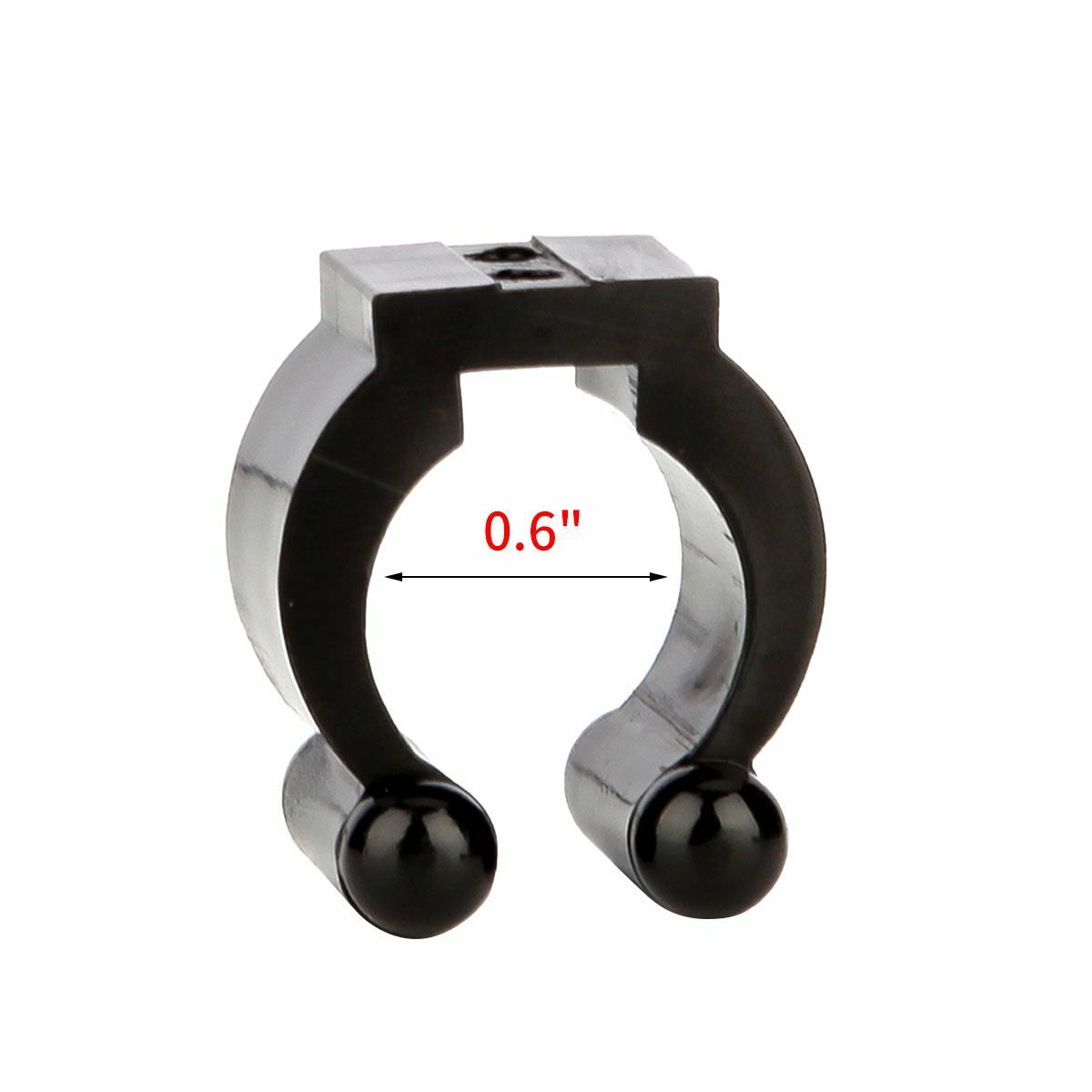 Wall Mounted Fishing Rod Storage Clips Clamps Organizer - Pack of 10, 20, or 30