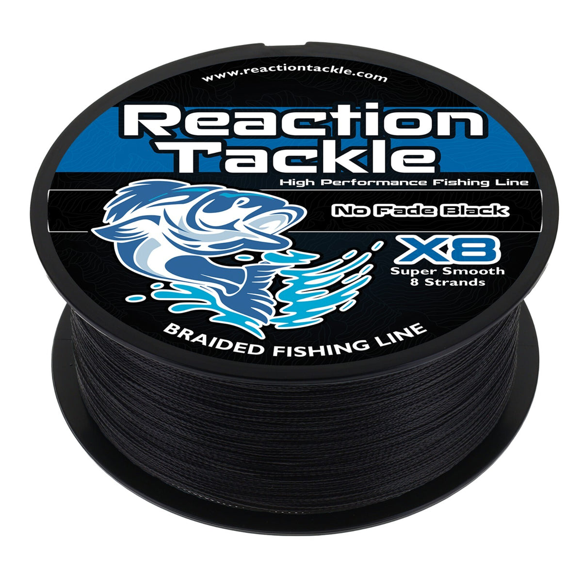 No-Fade Braided Fishing Line - 4 or 8 Strands, High Strength & Long Casting