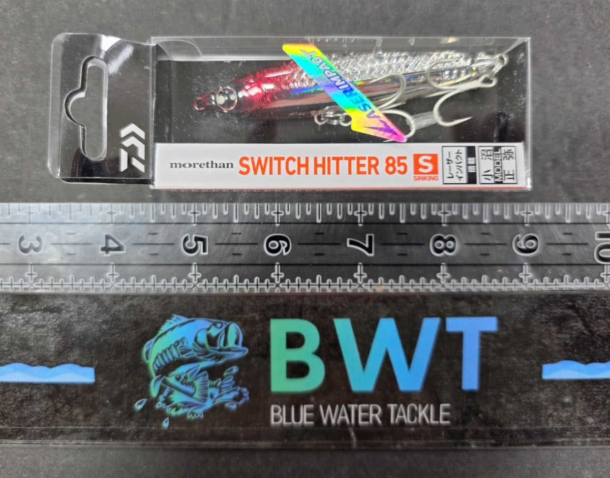 Saltwater Casting Lure 85-S Switch Hitter Red Head - Daiwa Fishing Bait