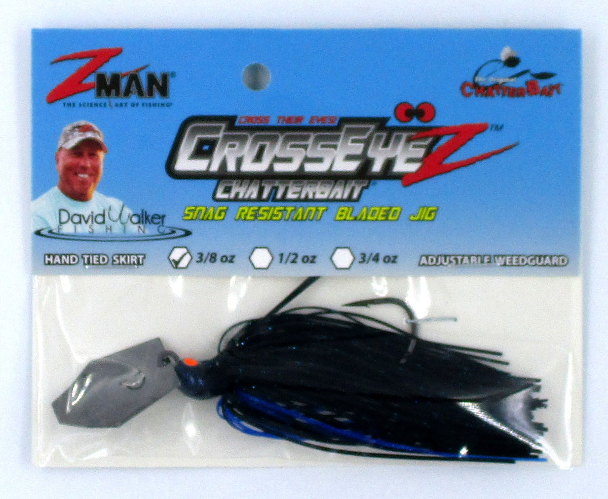 Fishing Lure 3/8 Oz Chatterbait with Weedless Design & Silicone Skirt