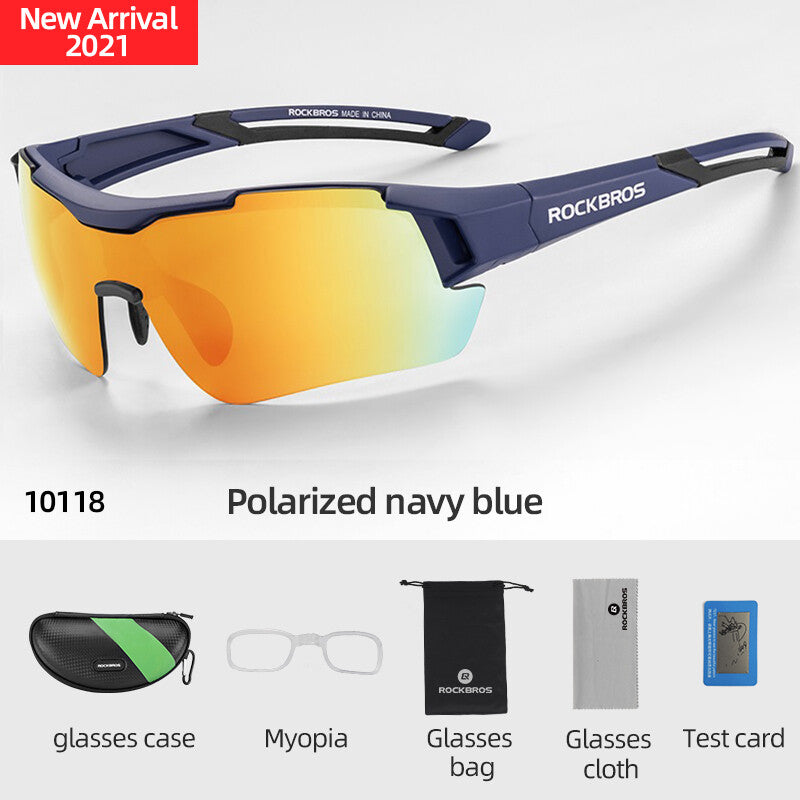 Polarized Cycling Sunglasses Outdoor Sports MTB Running Bike Glasses