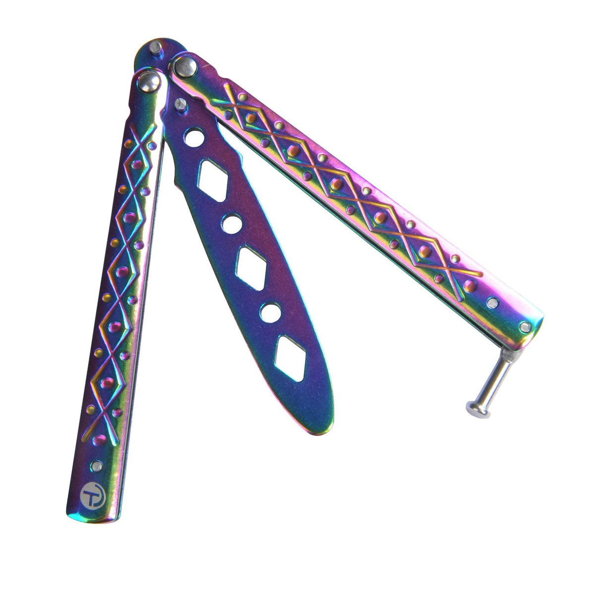 Stainless Steel Butterfly Trainer Practice Tool for Fencing & Martial Arts