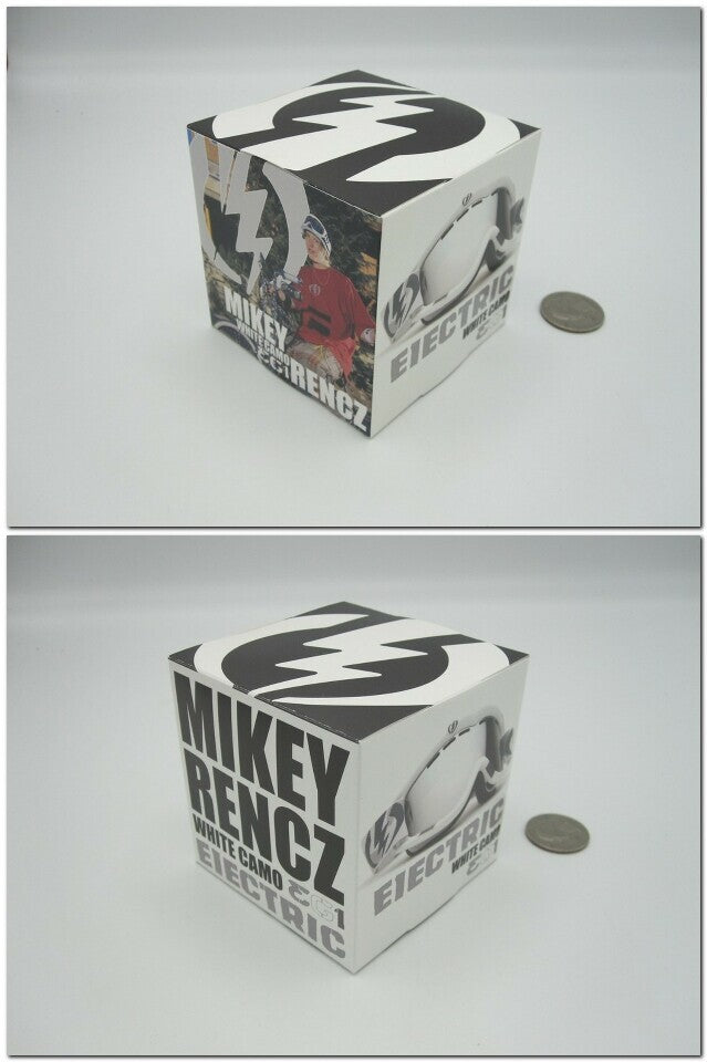Vintage Electric Visual 2002 Mikey Rencz Snowboard Display Cube NOS