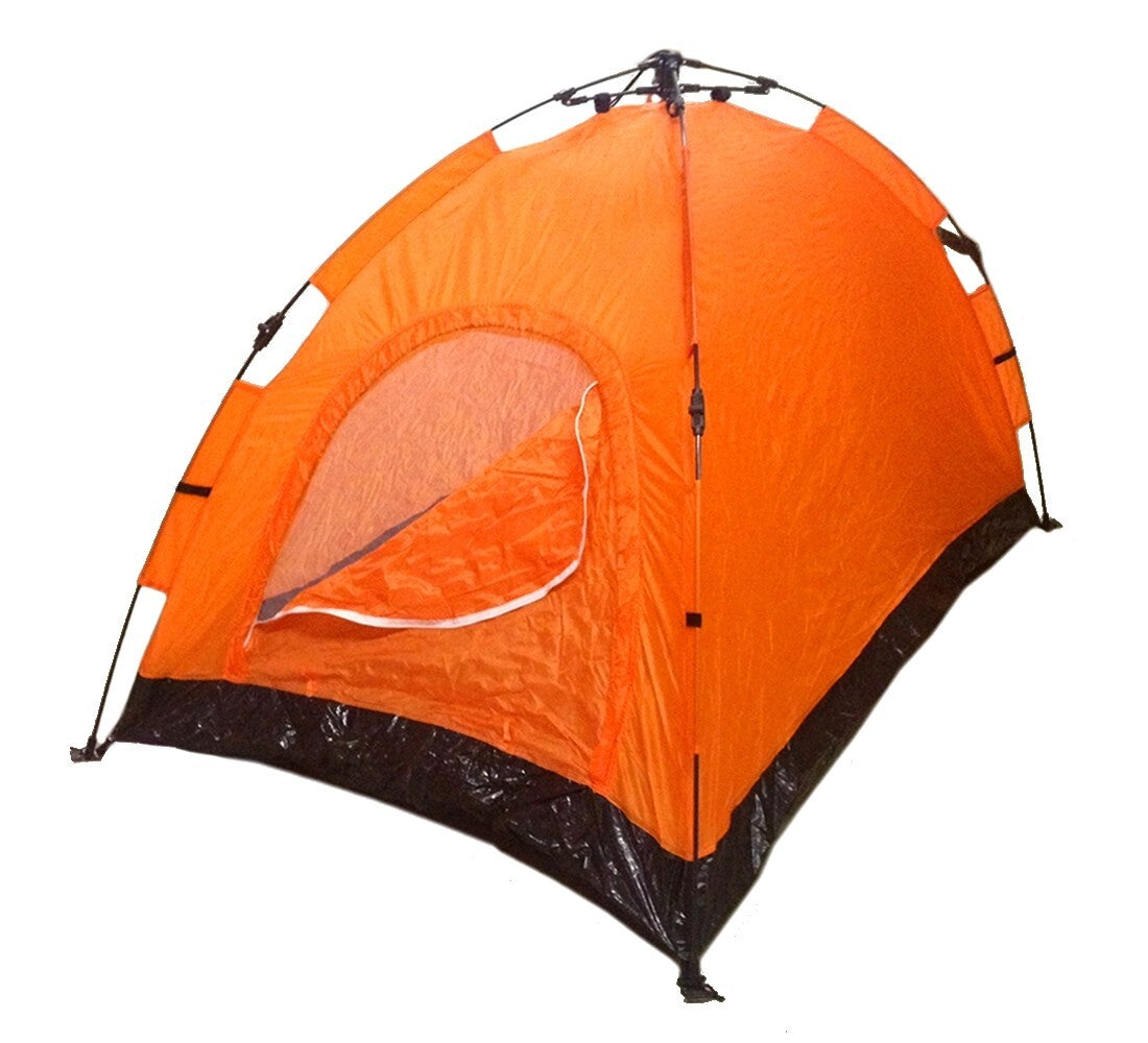 Instant Pop-Up Camping Tent for 1-2 People Lightweight Portable Orange