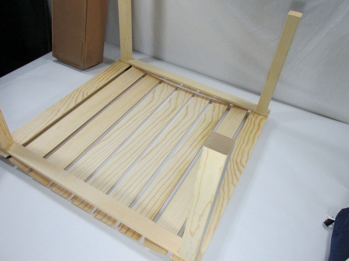 Portable Wooden Picnic Camping Table 23x23x13 Outdoor Foldable