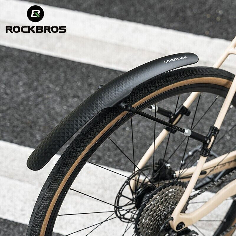 Road Bike Mudguard with Quick Release Dustproof Fender 700C Aluminum